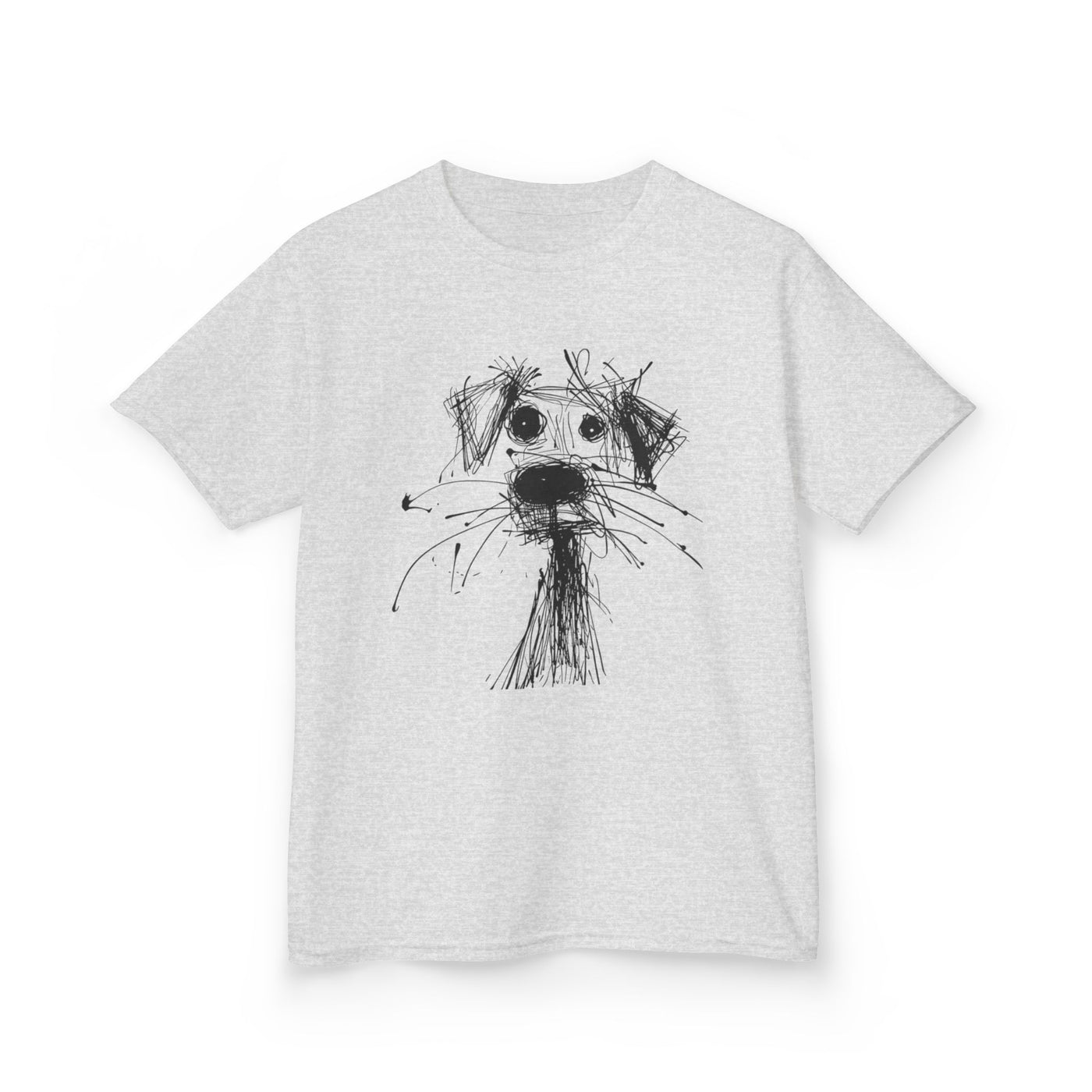 Kids Dog Sketch Tee | Adorable Pet Lover Shirt