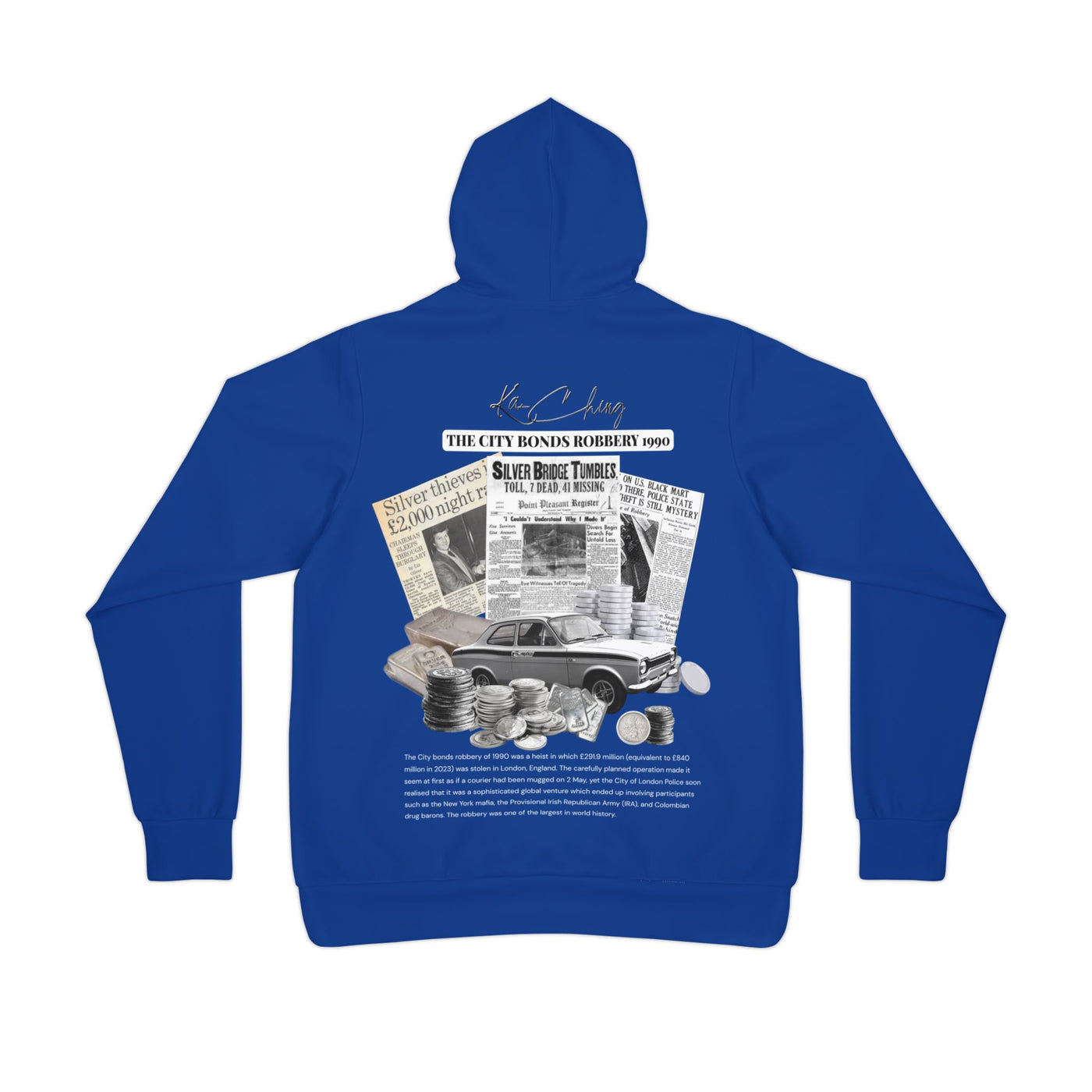 Silver edition Hoodie design 1