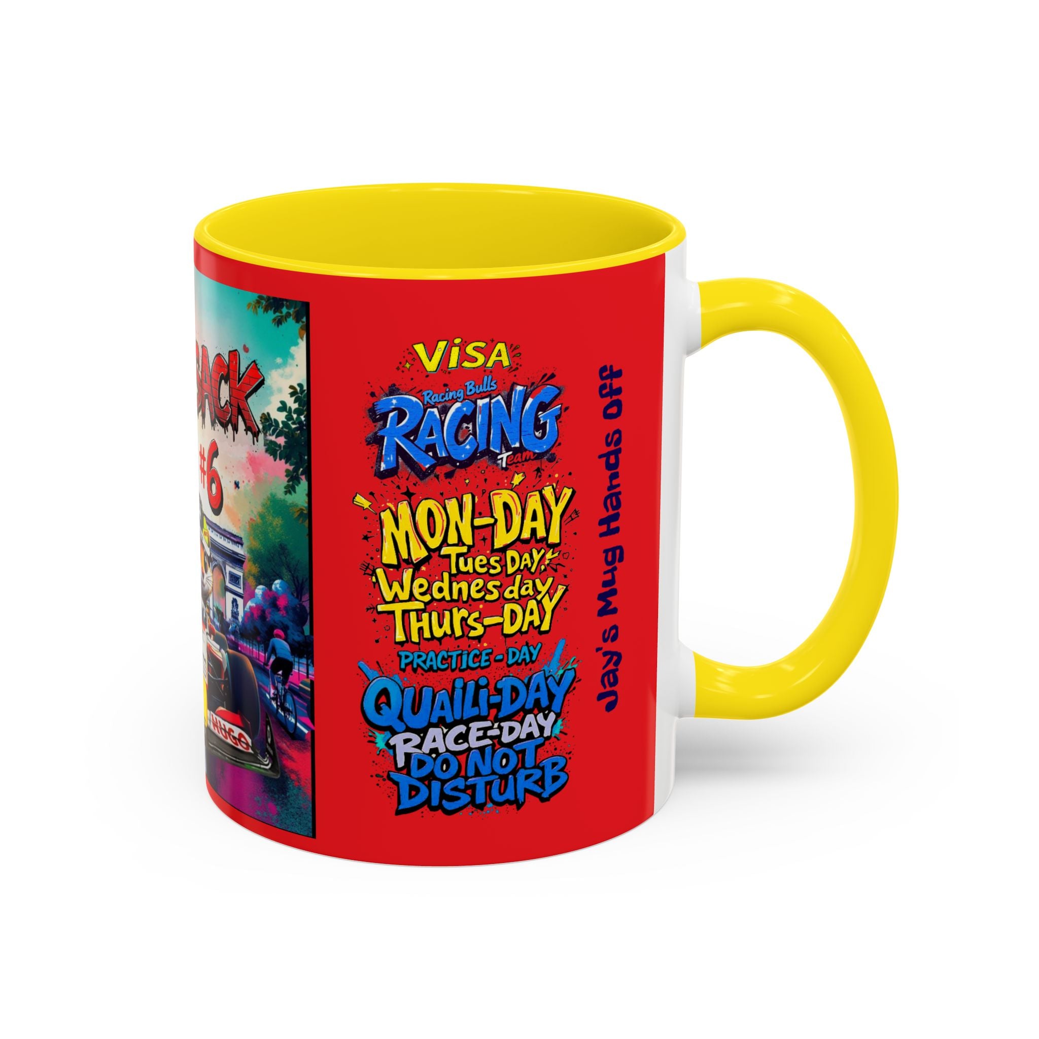 Funny Racing Team Coffee Mug – Perfect for Motor Sports Fans! 1
