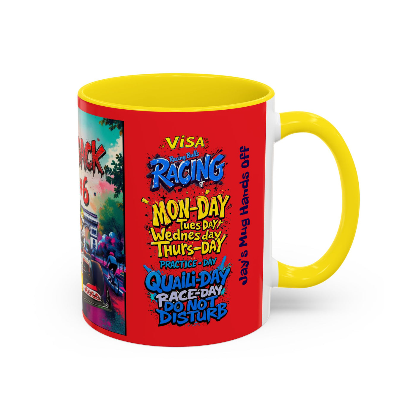 Funny Racing Team Coffee Mug – Perfect for Motor Sports Fans! 1