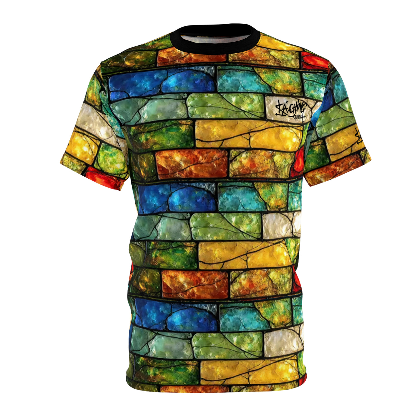 Glass Brick stainglass Unisex Tee