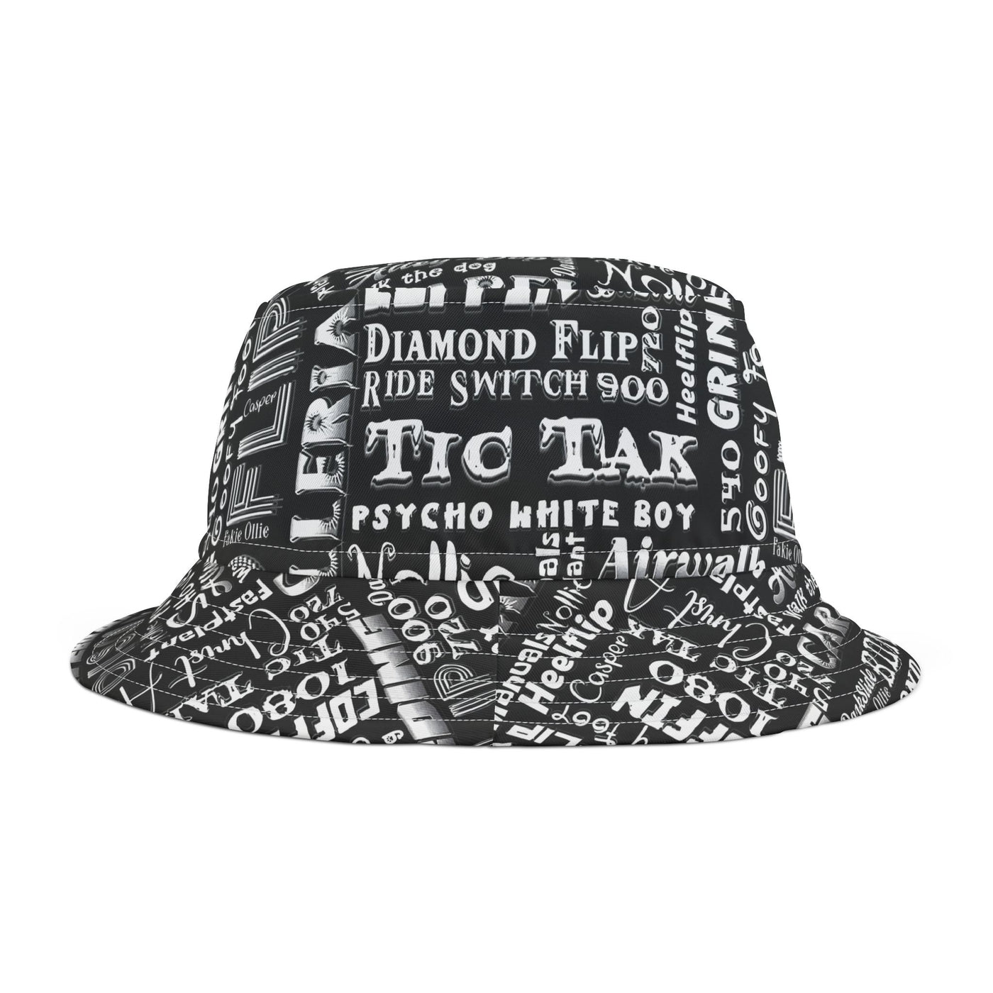 Skateboarding tricks Bucket Hat