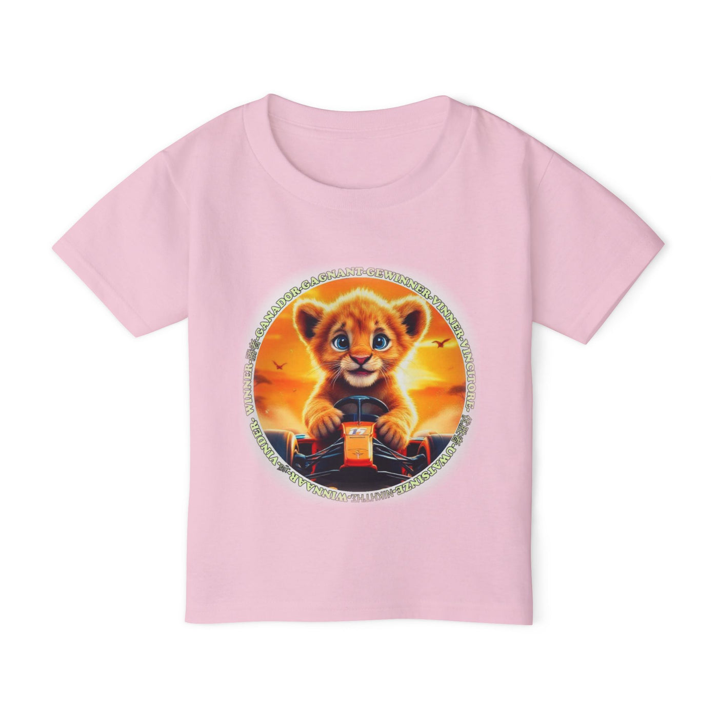 Toddler Lion Graphic T-Shirt - Cute Kids Apparel for Animal Lovers