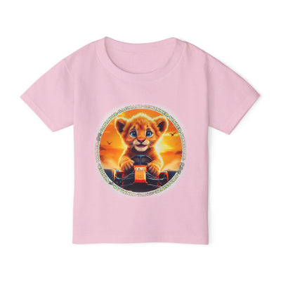 Toddler Lion Graphic T-Shirt - Cute Kids Apparel for Animal Lovers