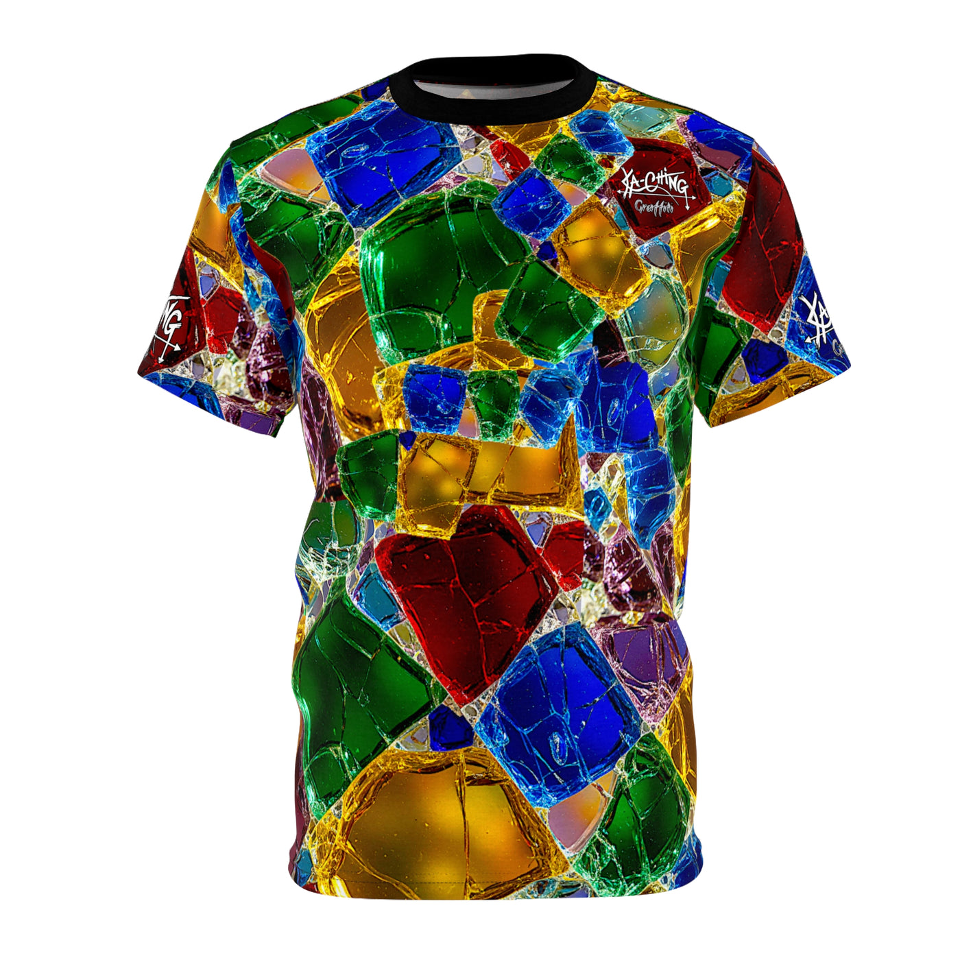 Cracked Stain Glass Unisex Tee