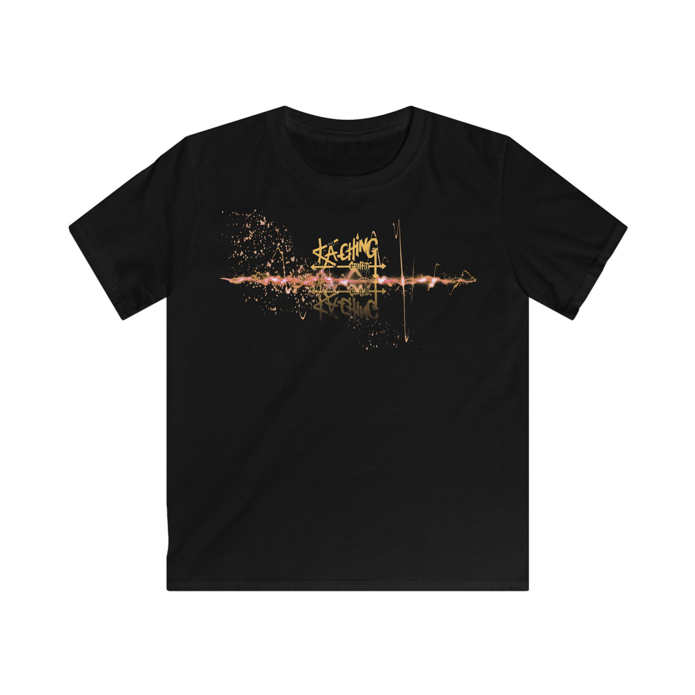 Ka-Ching Kids Neon orange Tee -