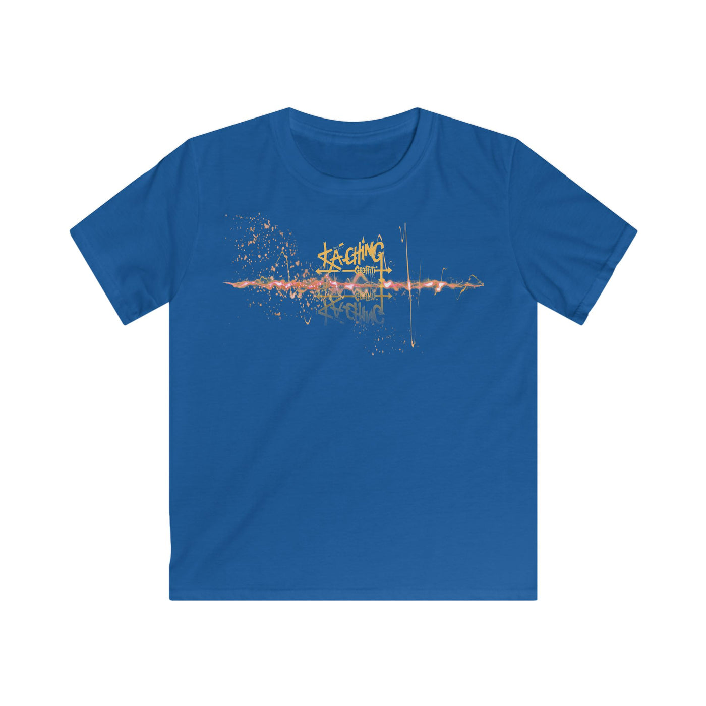 Ka-Ching Kids Neon orange Tee -