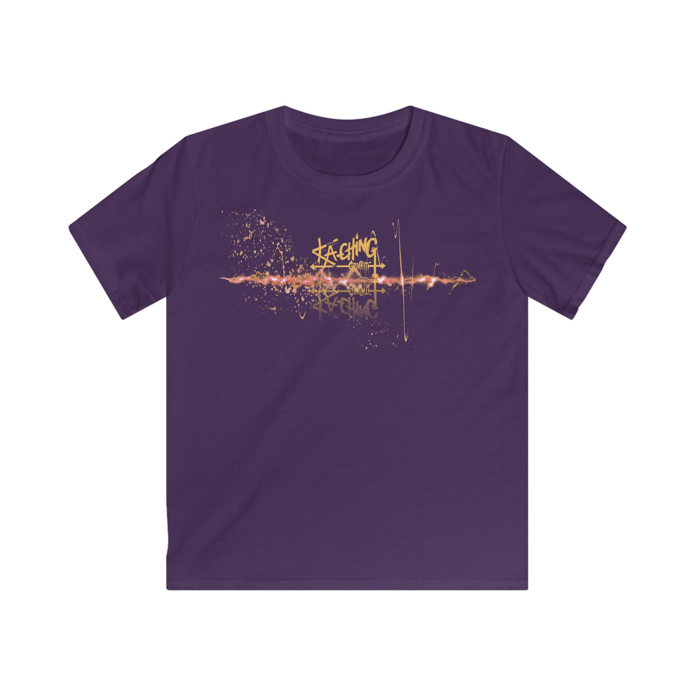 Ka-Ching Kids Neon orange Tee -