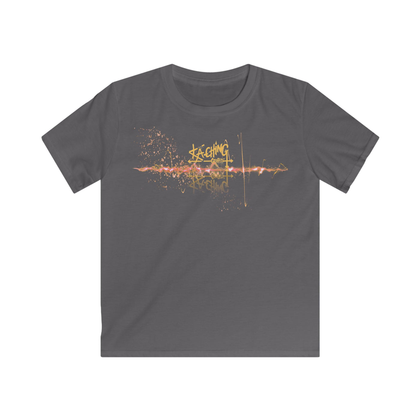 Ka-Ching Kids Neon orange Tee -