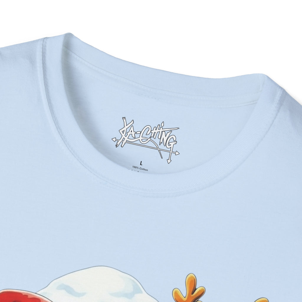 Christmas Penguins cracker Graphic Tee