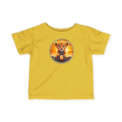 Cute Lion winner, Infant Tee - Perfect for Little Adventurers