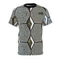 Silver Diamond Glass Brick stainglass Unisex Tee