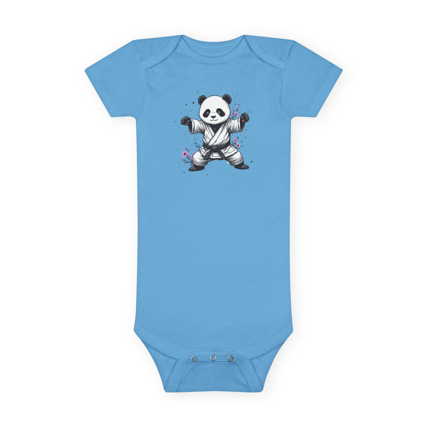 Ninja Panda Baby Onesie, Cute Baby Clothes, Baby Shower Gift, Newborn Outfit, Animal Lover Apparel, Fun Baby Shower Gift