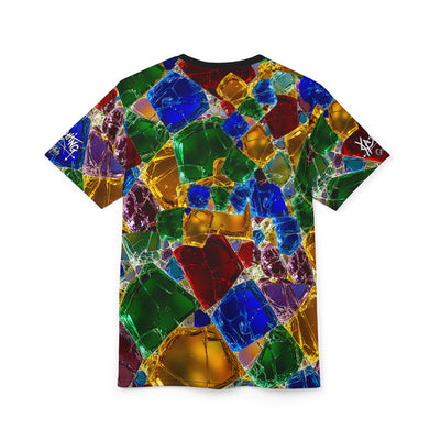 Cracked Stain Glass Unisex Tee