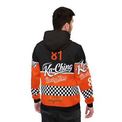 Ka-Ching Racing Hoodie unisex Motorsport Fans Orange