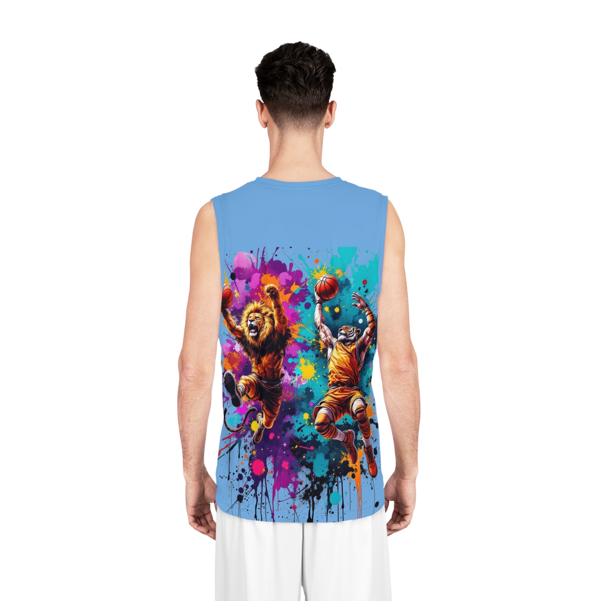 Ka-Ching  Basketball Tank Jersey, Cool Sports Apparel, Funky Athletic Wear, Unique Gift for Sports Lovers, Streetwear Style