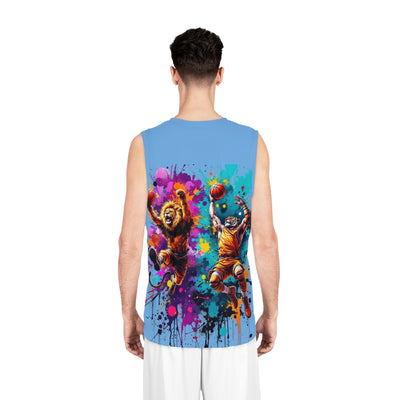 Ka-Ching  Basketball Tank Jersey, Cool Sports Apparel, Funky Athletic Wear, Unique Gift for Sports Lovers, Streetwear Style