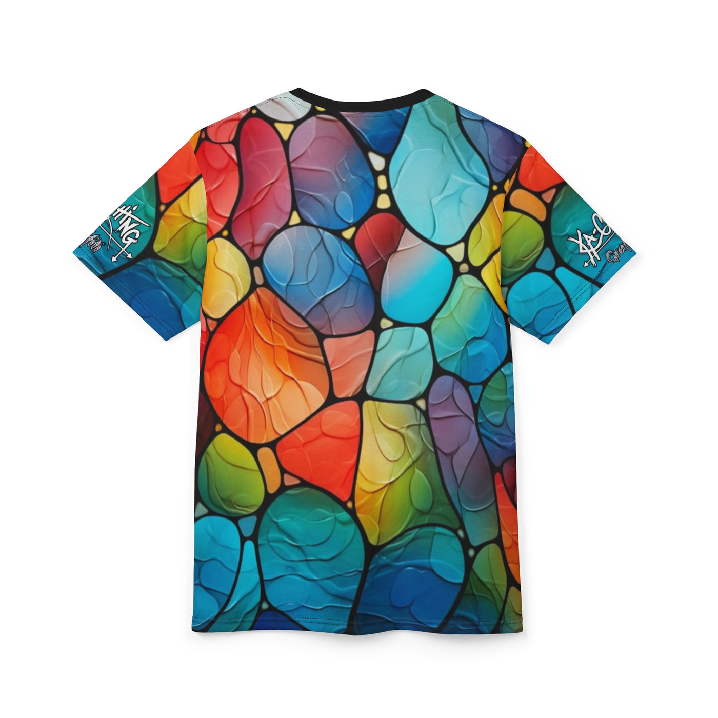 Bubble Stain Glass Unisex Tee