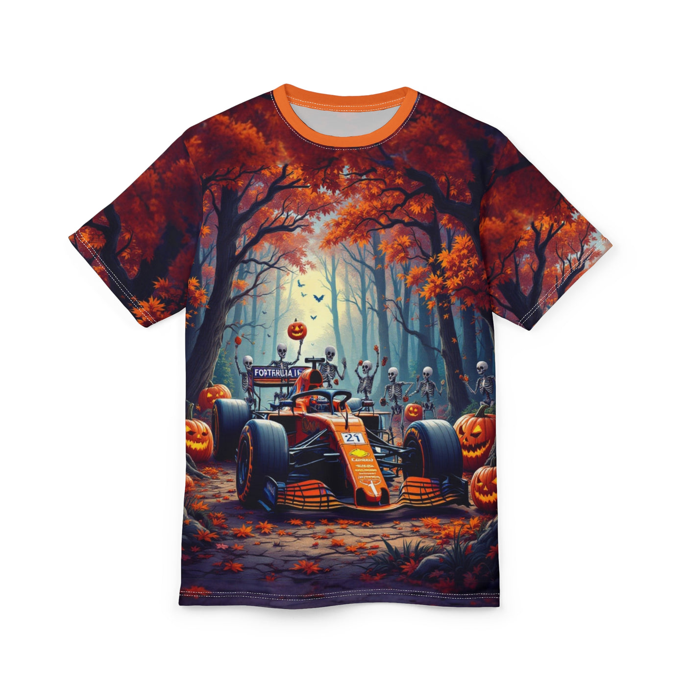 Halloween Race  party Unisex Tee
