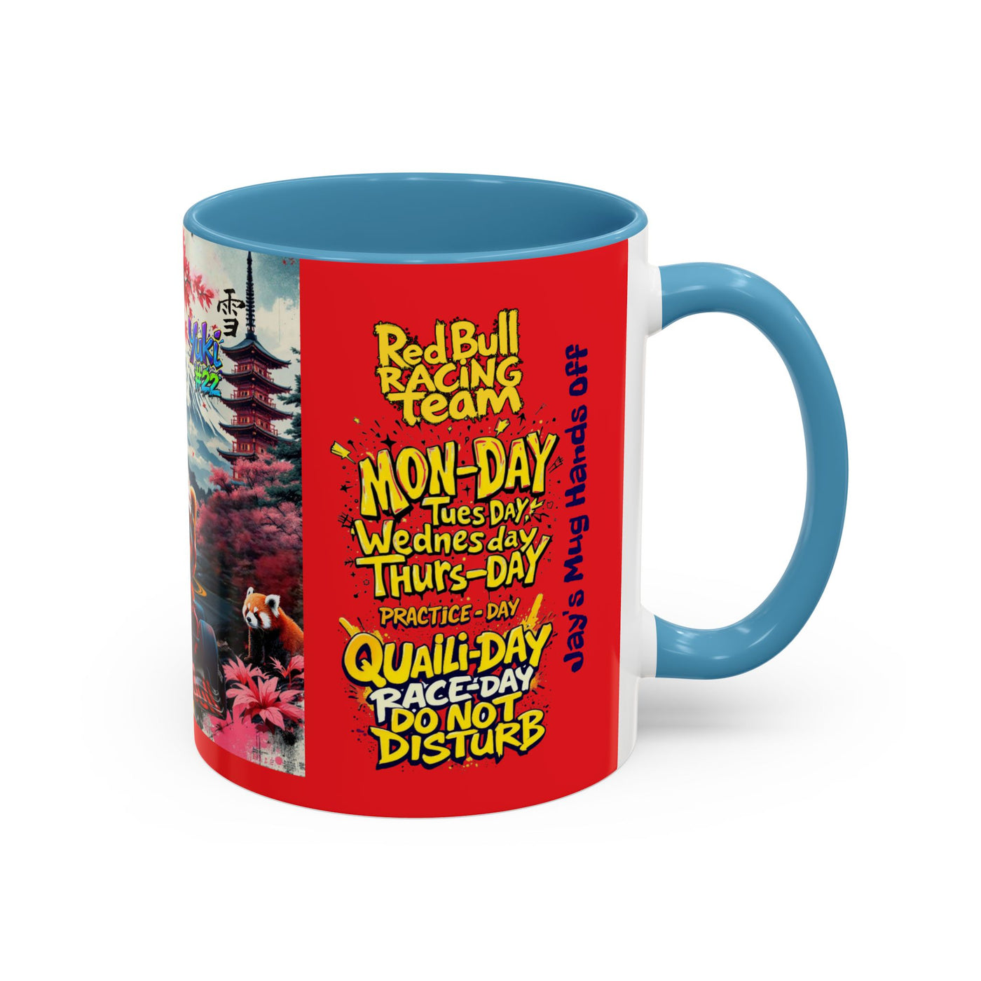 Team Coffee Mug – Perfect for Motor Sports Fans!