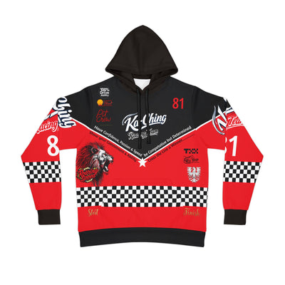 Ka-Ching Racing Hoodie unisex Motorsport Fans Red