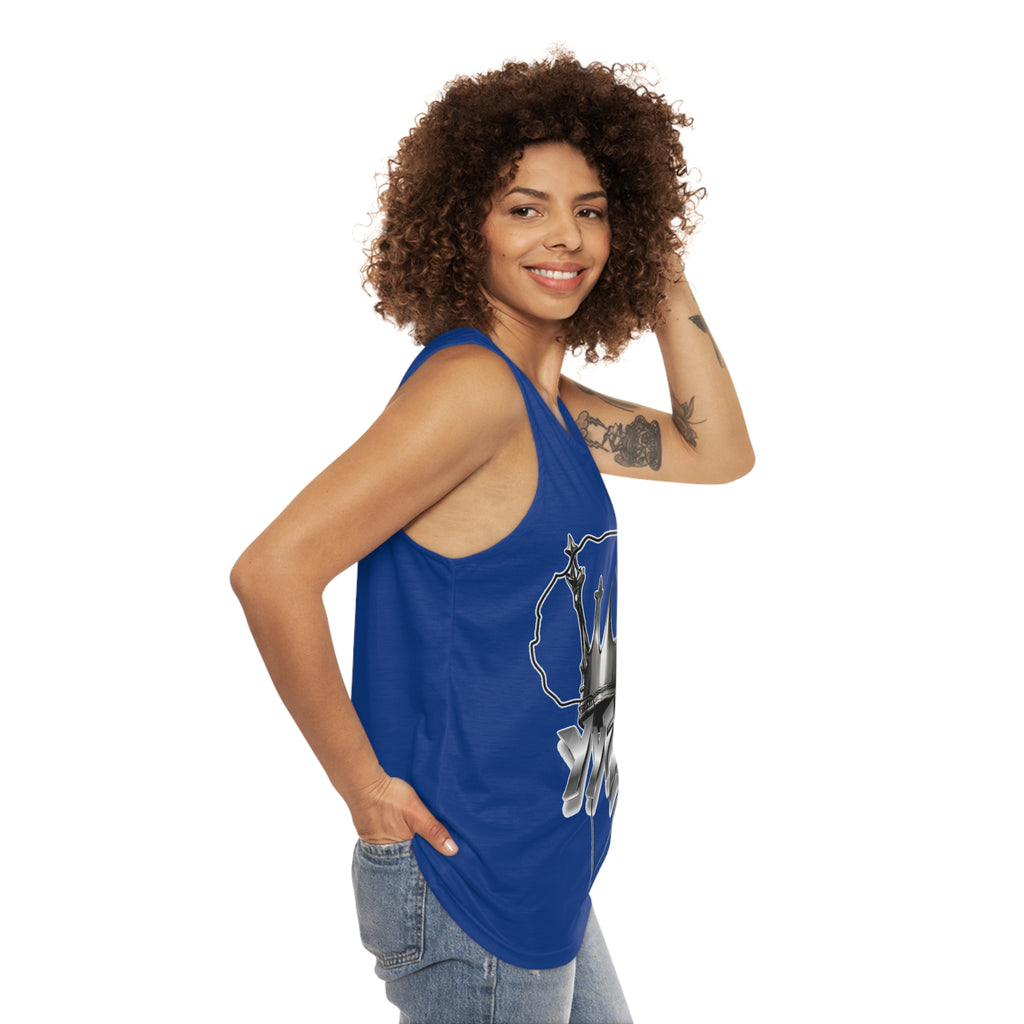 YYFA Graffiti Crown Map Top — Bold Street-Style Graphic