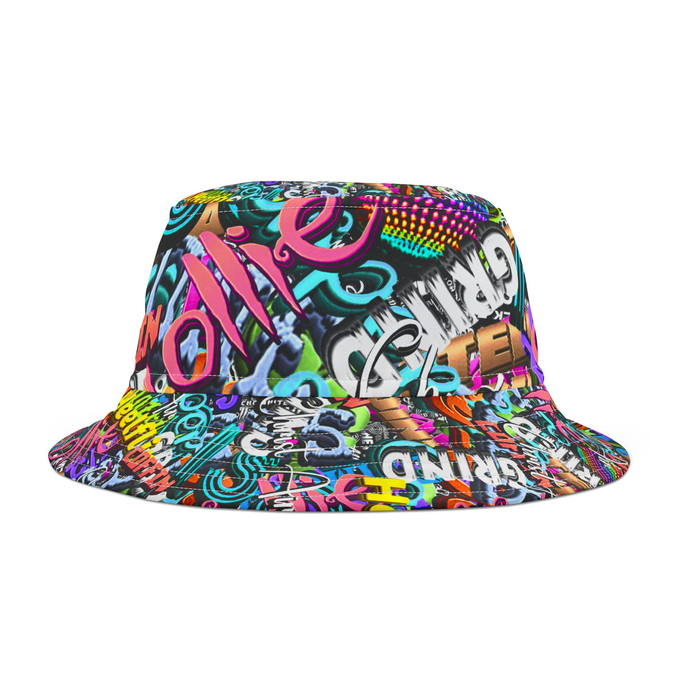 Colour Skateboarding tricks Bucket Hat