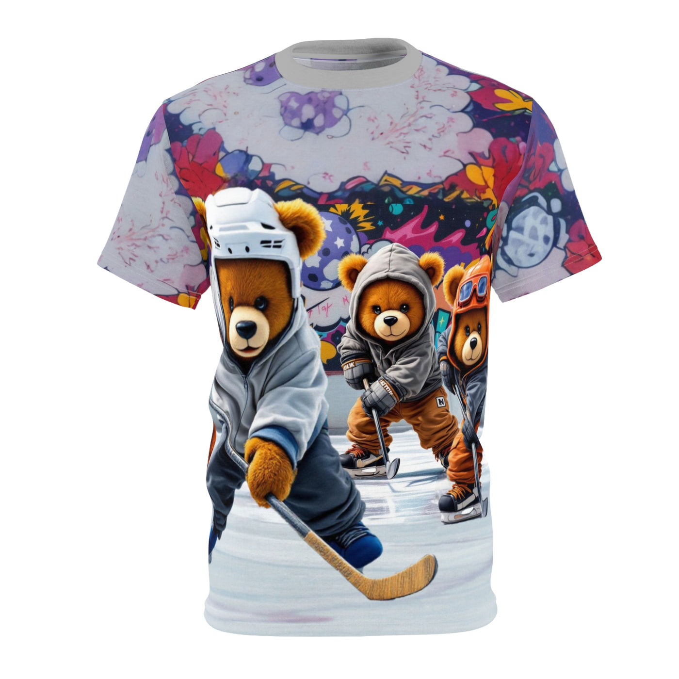Hockey Bears Adventures Unisex Tee