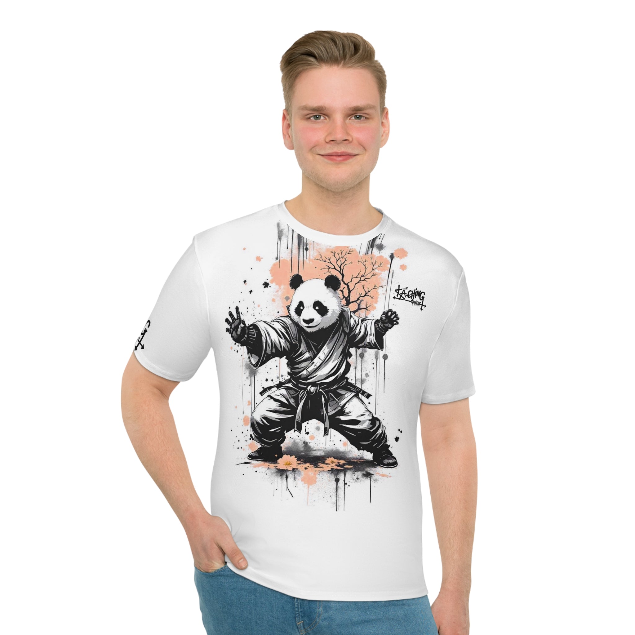 Ka-Ching PandaT-Shirt coral