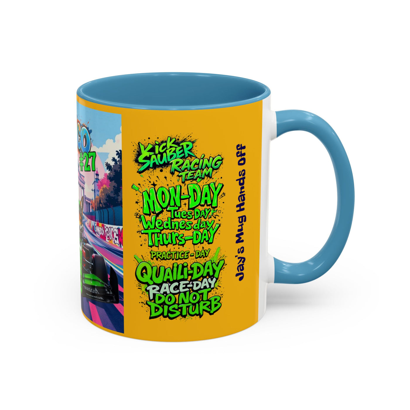 Racing TeaCoffee Mug – Perfect for Motor Sports Fans!