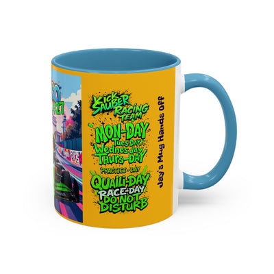 Racing TeaCoffee Mug – Perfect for Motor Sports Fans!