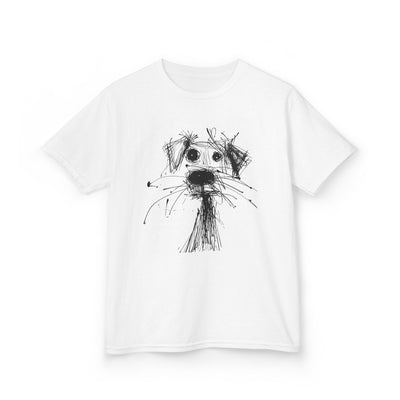 Kids Dog Sketch Tee | Adorable Pet Lover Shirt