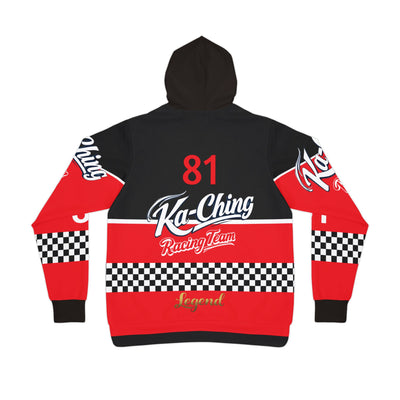 Ka-Ching Racing Hoodie unisex Motorsport Fans Red