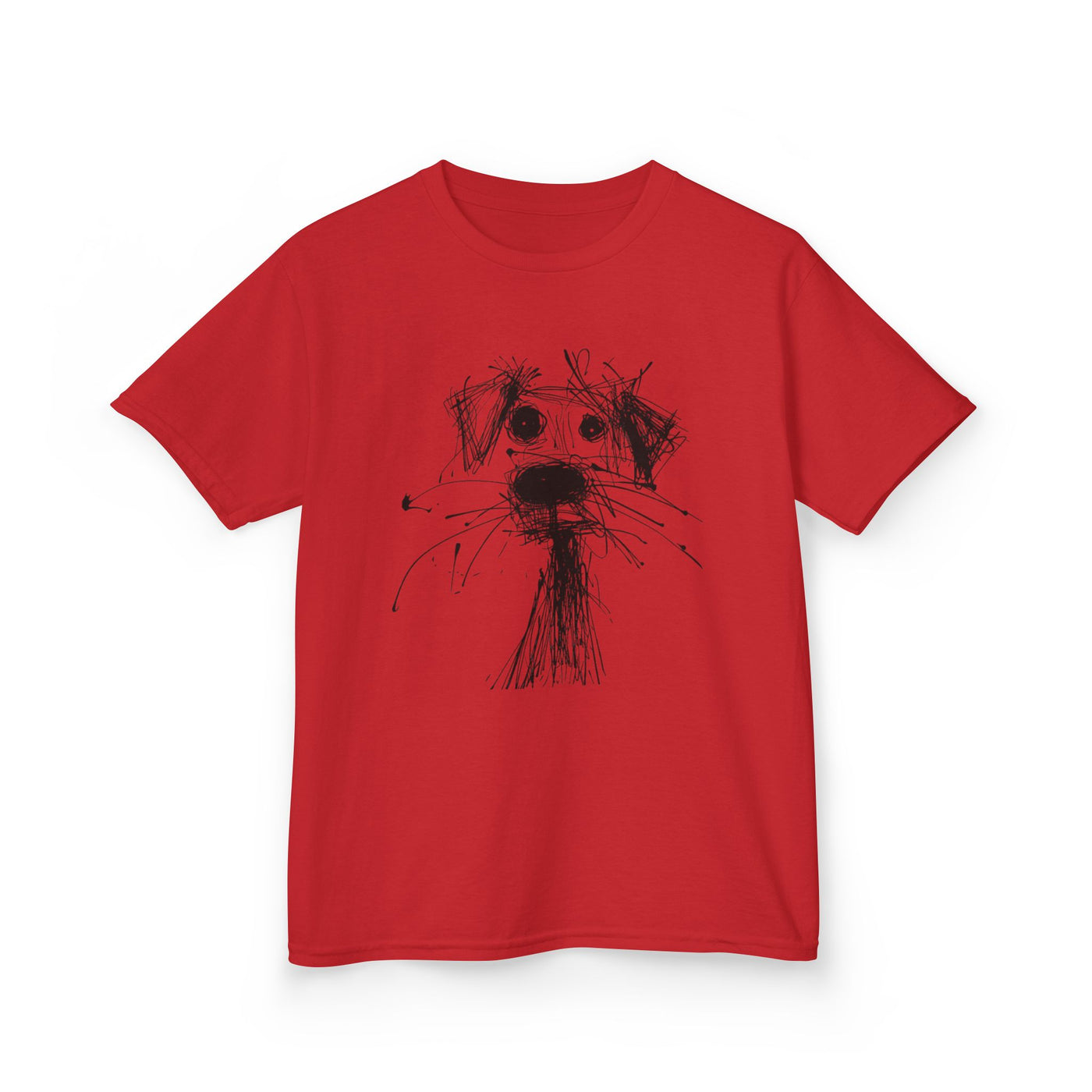 Kids Dog Sketch Tee | Adorable Pet Lover Shirt