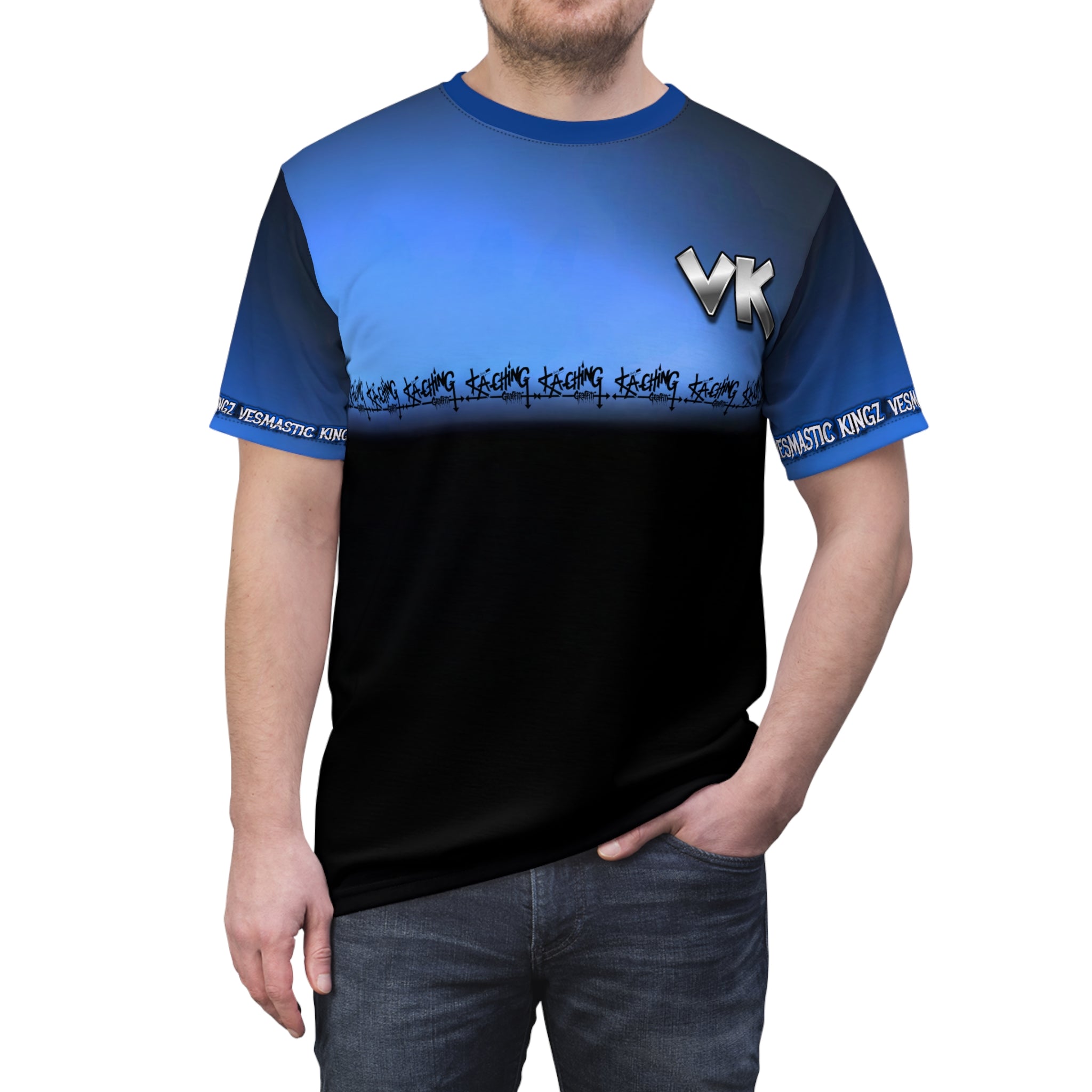Blue Vesmatic Kingz, Ka-Ching ching Unisex Tee