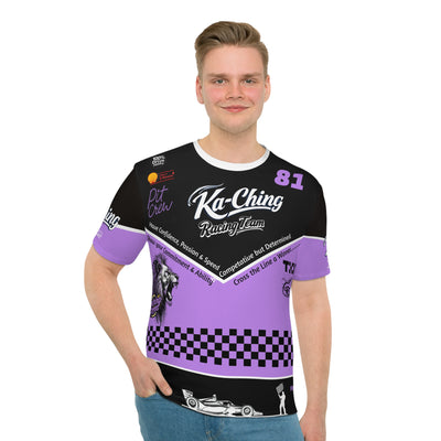 Ka-Ching Racing Team, Motorsports unisex T-Shirt Purple