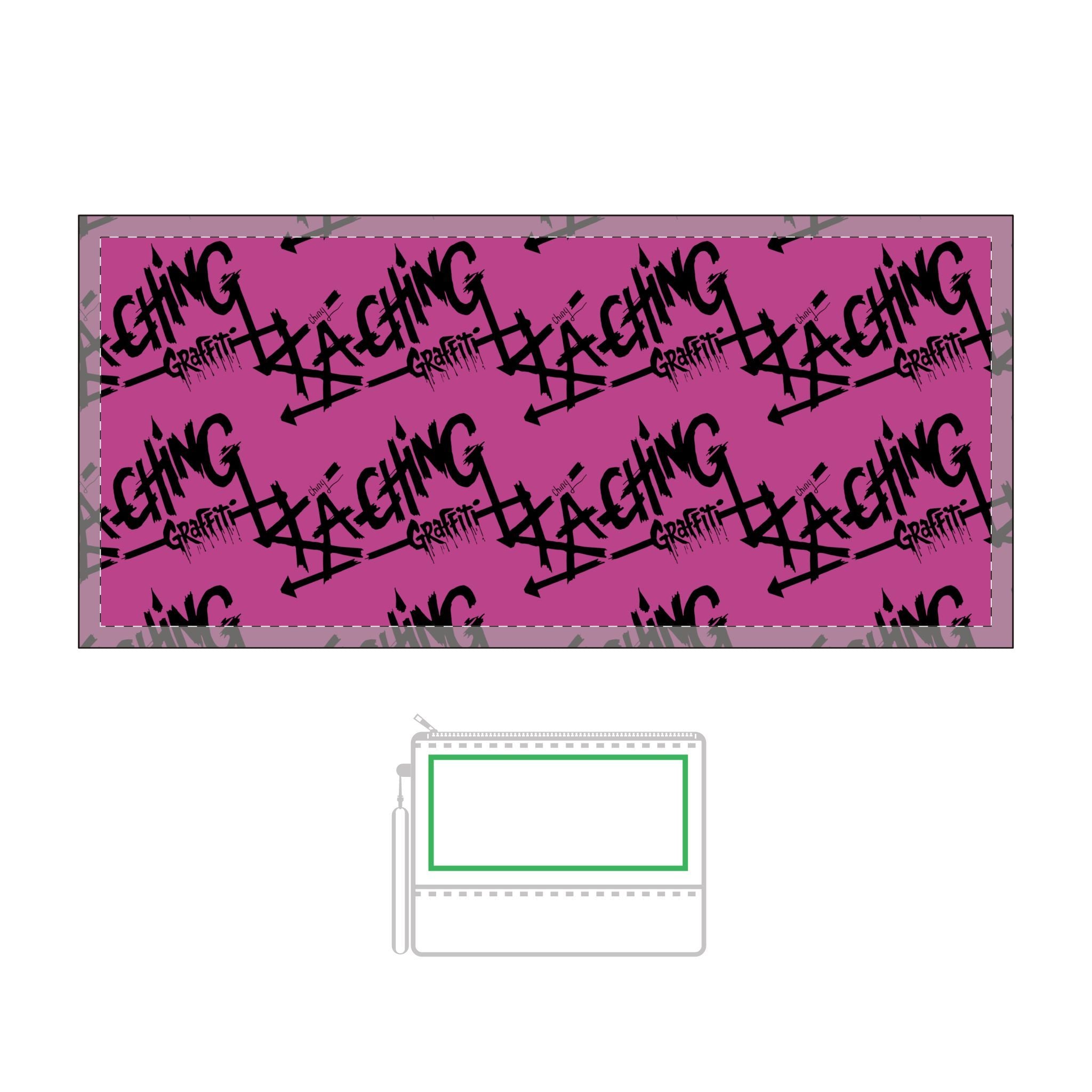 Color-Changing Ka-Ching pencil case, Original Style 01
