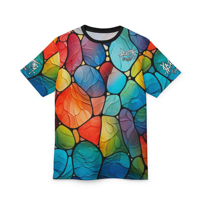 Bubble Stain Glass Unisex Tee