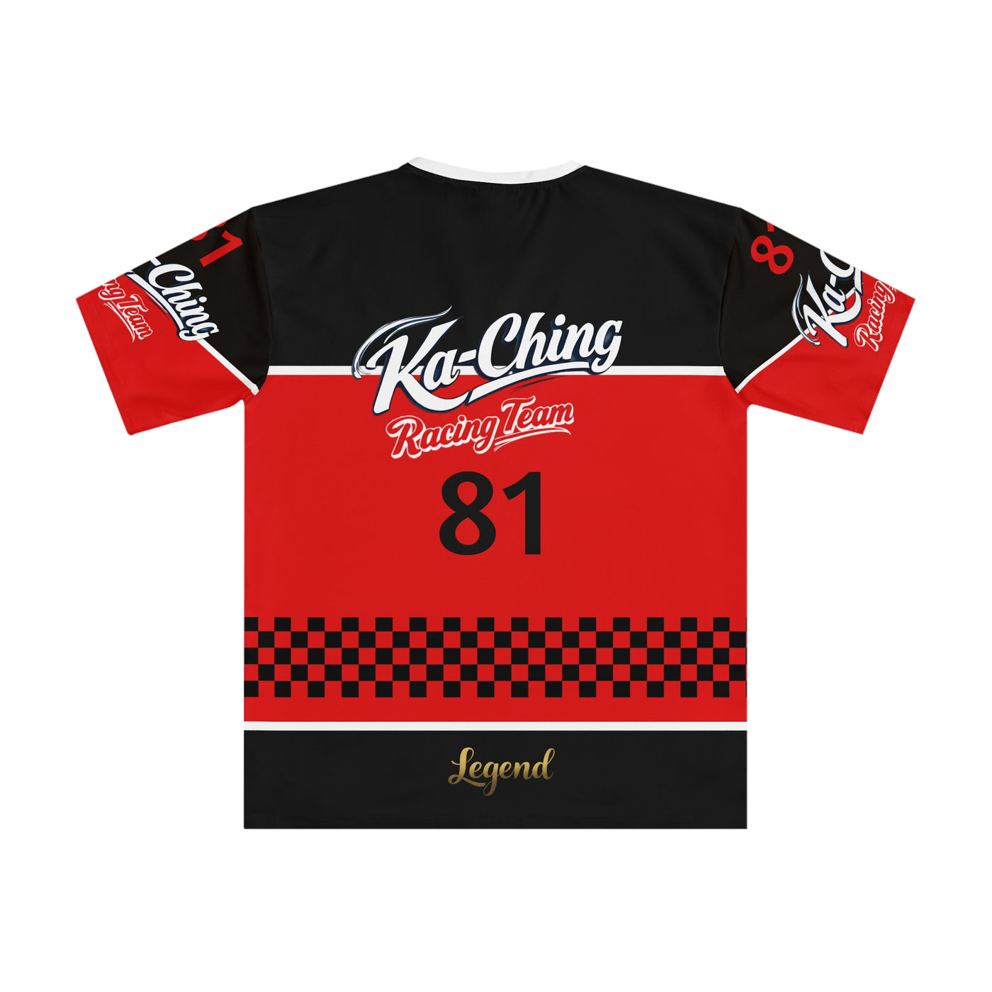 Ka-Ching Racing Team, Motorsports unisex T-Shirt Red