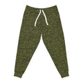 Black Army green Track Camo unisex Joggers, Casual Lounge