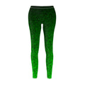 Black dark to light green Track Casual Leggings