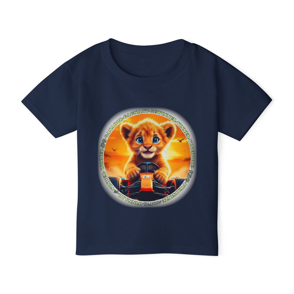 Toddler Lion Graphic T-Shirt - Cute Kids Apparel for Animal Lovers