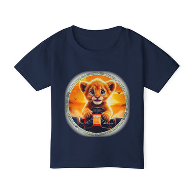 Toddler Lion Graphic T-Shirt - Cute Kids Apparel for Animal Lovers