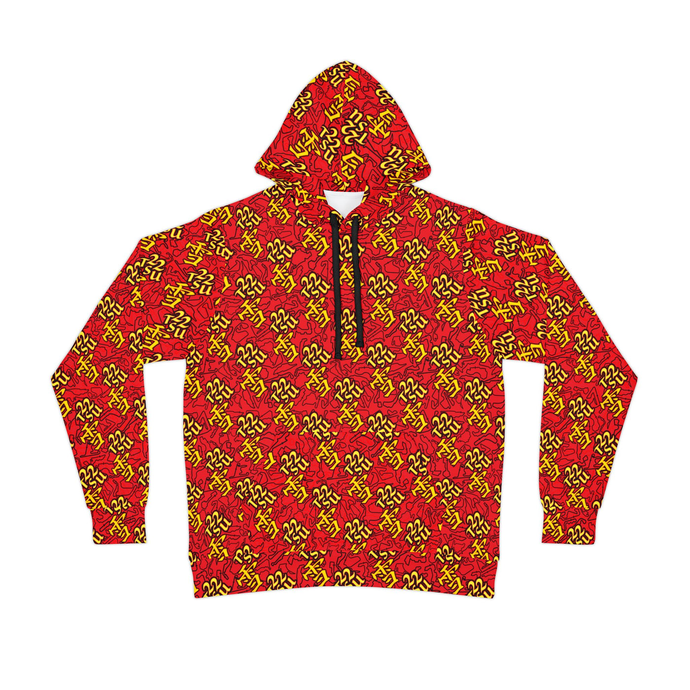 TSU Trackl repeat Red B Hoodie