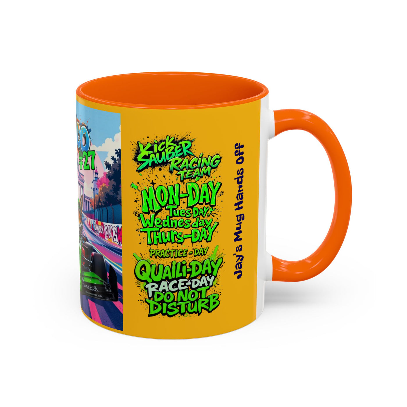 Racing TeaCoffee Mug – Perfect for Motor Sports Fans!