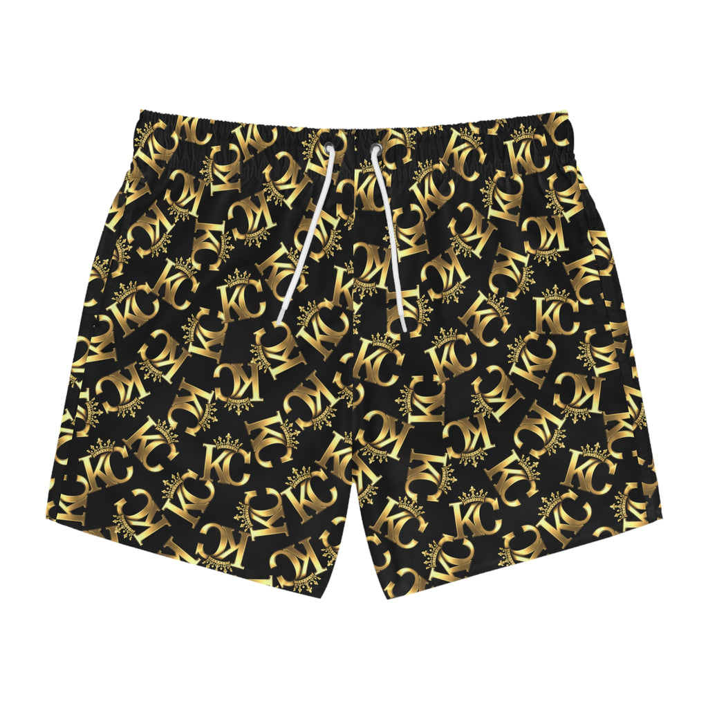 Men's KC gold Swim Trunks.