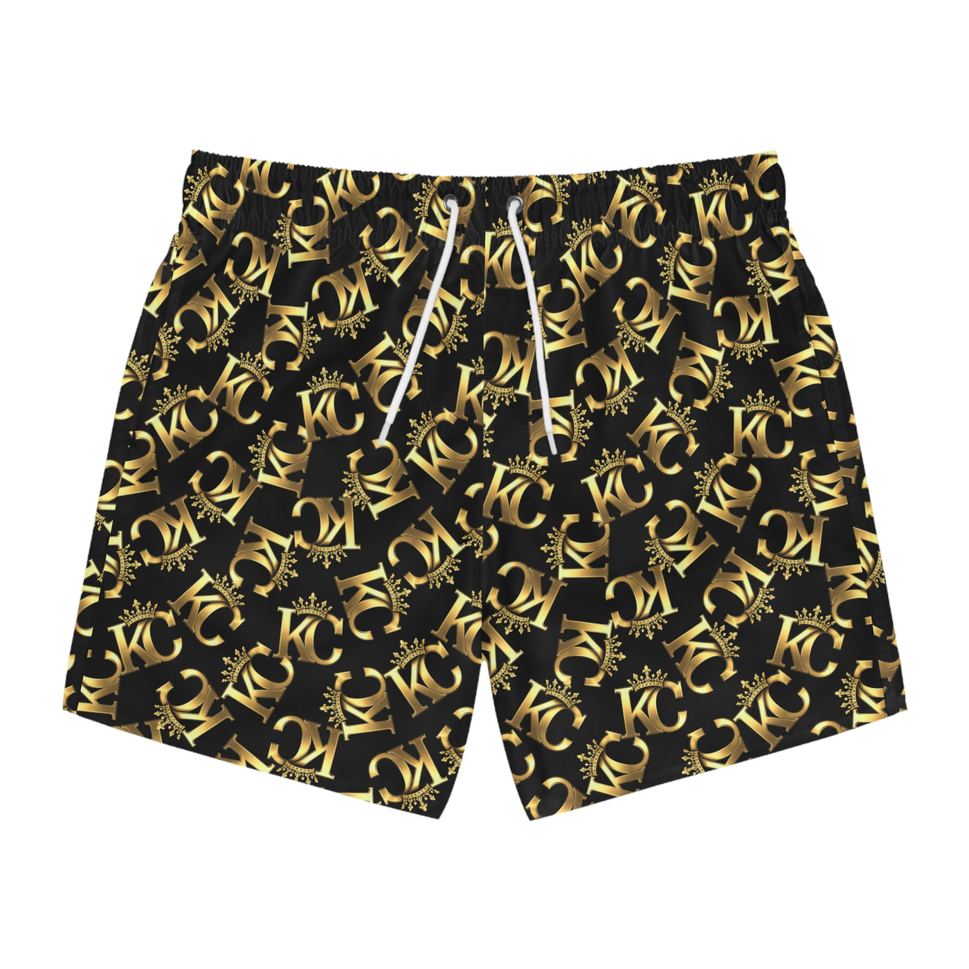 Men's KC gold Swim Trunks.