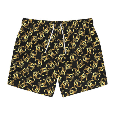 Men's KC gold Swim Trunks.