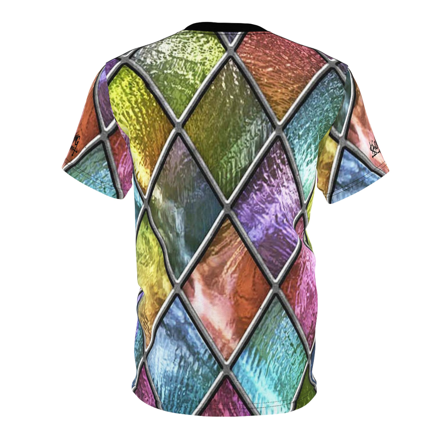 Lead Diamond Glassƙt stainglass Unisex Tee