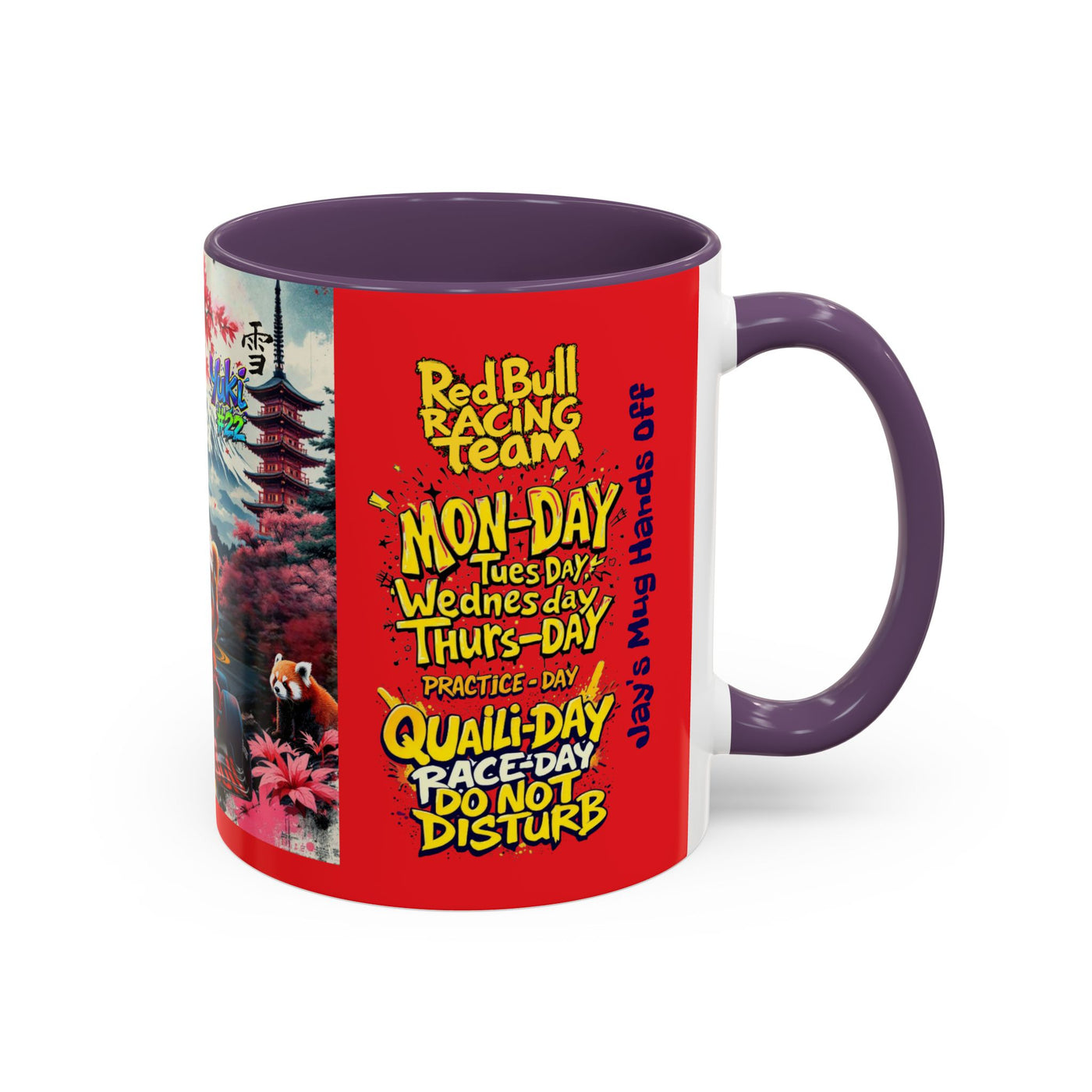 Team Coffee Mug – Perfect for Motor Sports Fans!